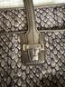 Coach Snake Print Multi Color Silver Gray Leather Tote One size - photo 3
