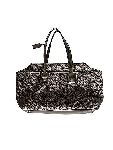 Coach Alexis Carryall Leather Tote (view 2)