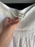 L Space 100% Viscose White Casual Skirt Size L - photo 3