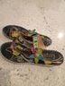 L'Artiste Black Multi Color Sandals Size EU 39 - photo 4