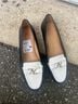 Naturalizer 100% Leather Black White Flats Size 8 1/2 - photo 4