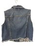 Levi's Blue Denim Vest Size M - photo 2