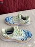 Hoka Graphic Blue White Sneakers Size 8 - photo 3