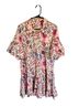 AMUR Floral Pink Cocktail Dress Size 10 - photo 4