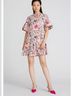 AMUR Floral Pink Cocktail Dress Size 10 - photo 8