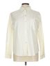Chico's Color Block Ivory Chico's Long Sleeve Button Down Shirt Size L - photo 1