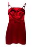 Macy's Red Cocktail Dress Size 4 - photo 1