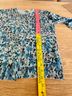 L.L.Bean 100% Cotton Floral Multi Color Wool Cardigan Size M - photo 7