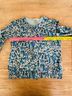 L.L.Bean 100% Cotton Floral Multi Color Wool Cardigan Size M - photo 5