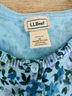 L.L.Bean 100% Cotton Floral Multi Color Wool Cardigan Size M - photo 3