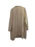 Eileen Fisher 75% Silk 25% Wool 100% Cupro Solid Ivory Coat Size 3X - photo 2