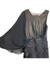 BCBGMAXAZRIA 80% Polyester 20% Spandex 100% Silk 10% Acetate 92% Polyester 8% Spandex Black Cocktail Dress Size L - photo 7