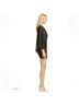 BCBGMAXAZRIA 80% Polyester 20% Spandex 100% Silk 10% Acetate 92% Polyester 8% Spandex Black Cocktail Dress Size L - photo 9