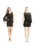 BCBGMAXAZRIA 80% Polyester 20% Spandex 100% Silk 10% Acetate 92% Polyester 8% Spandex Black Cocktail Dress Size L - photo 1
