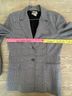 MICHAEL Michael Kors Checkered-gingham Black White Gray Blazer Size 8 - photo 4