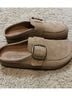 White Mountain Tan Mule/Clog Size 10 - photo 4