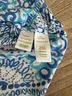 Lilly Pulitzer 100% Rayon Floral Blue White Long Sleeve Blouse Size M - photo 6