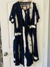 BLOOMCHIC Print Blue White Casual Dress Size 1X - photo 4