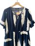 BLOOMCHIC Print Blue White Casual Dress Size 1X - photo 1