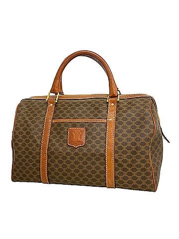 Céline Celine Macadam Brown Handbag for Women (view 1)