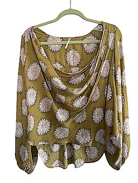 Free People Cowling Around Long Sleeve Blouse (view 1)
