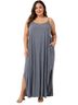Athleta Blue Gray Teal Casual Dress Size 2X - photo 1