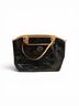 Coach 100% Patent Leather Print Black Tan Tote One size - photo 5