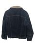 Levi's 100% Cotton 55% Polyester 45% Acrylic 100% Polyamide Solid Blue Ivory Denim Jacket Size S - photo 4