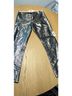 Nicole Miller Paisley Black Gold Dress Pants Size 4 - photo 6