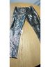 Nicole Miller Paisley Black Gold Dress Pants Size 4 - photo 5