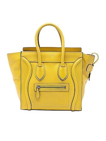 Céline Micro Leather Luggage Tote (view 1)