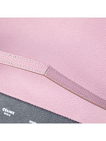Céline Small Bicolor Grained Calfskin Vertical Cabas Tote (view 2)