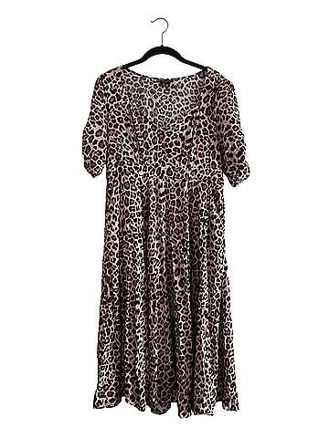 Torrid Retro Chic Leopard Swing Casual Dress (view 1)
