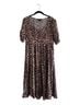 Torrid Animal Print Multi Color Casual Dress Size M - photo 1