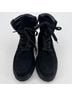 AQUATALIA 100% Suede Black Ankle Boots Size 8 1/2 - photo 3