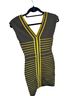 Wow Couture Gray Yellow Cocktail Dress Size S - photo 1