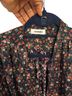 Sandro 100% Viscose Floral Black Red Green Casual Dress Size 6 - photo 1
