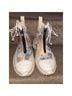 Converse Floral Multi Color Ivory Tan Sneakers Size 6 1/2 - photo 5