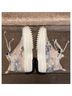 Converse Floral Multi Color Ivory Tan Sneakers Size 6 1/2 - photo 11