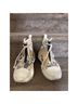 Converse Floral Multi Color Ivory Tan Sneakers Size 6 1/2 - photo 13
