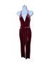 Express Burgundy Jumpsuit Size 2 - photo 1