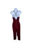 Express Burgundy Jumpsuit Size 2 - photo 2