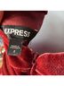 Express Burgundy Jumpsuit Size 2 - photo 3