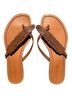Coach 100% Leather Brown Tan Sandals Size 7 - photo 7