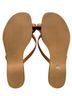 Coach 100% Leather Brown Tan Sandals Size 7 - photo 2