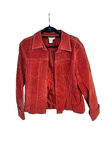 Coldwater Creek Leather Jacket (view 1)