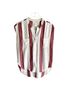Harper Heritage 100% Viscose Stripes Red White Blouse Size XS - photo 1