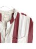 Harper Heritage 100% Viscose Stripes Red White Blouse Size XS - photo 4