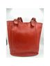 Coach 100% Leather Solid Red Leather Tote One size - photo 14