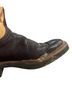 Lucchese Black Brown Yellow Boots Size 8 - photo 5